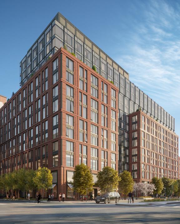The exterior of The Quinn