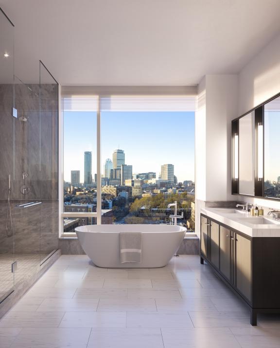 Penthouse bathroom