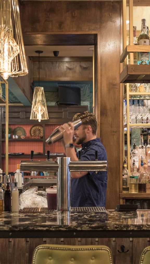 Bartenders at work