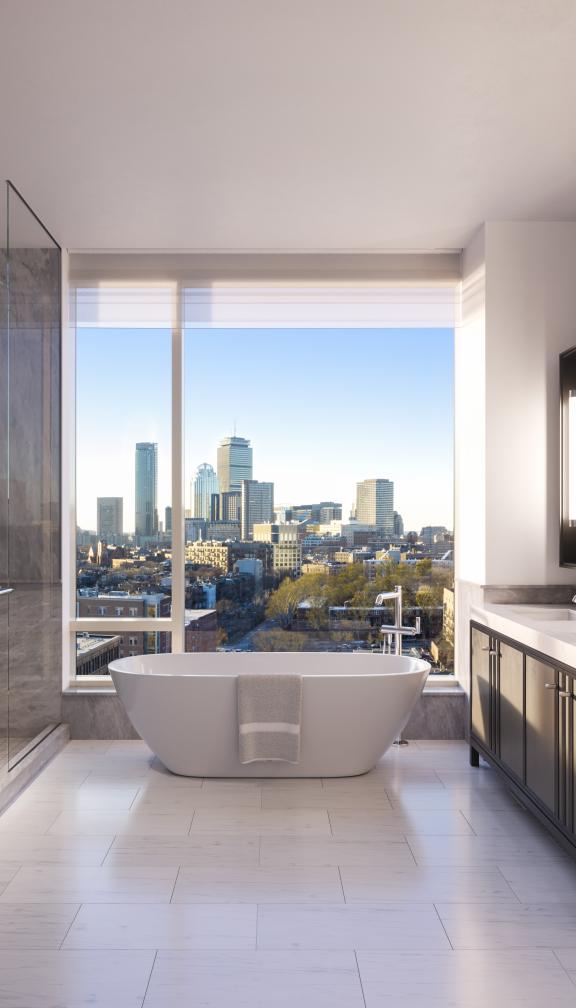 Penthouse bathroom